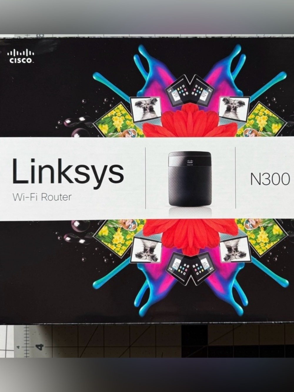 Linksys WiFi Router E1200 N300 Mbps 4-Port Wireless Router